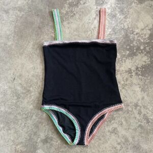 Platinum Swimwear‎ Inspired by Solange Ferrarini One Piece Womens Medium Black